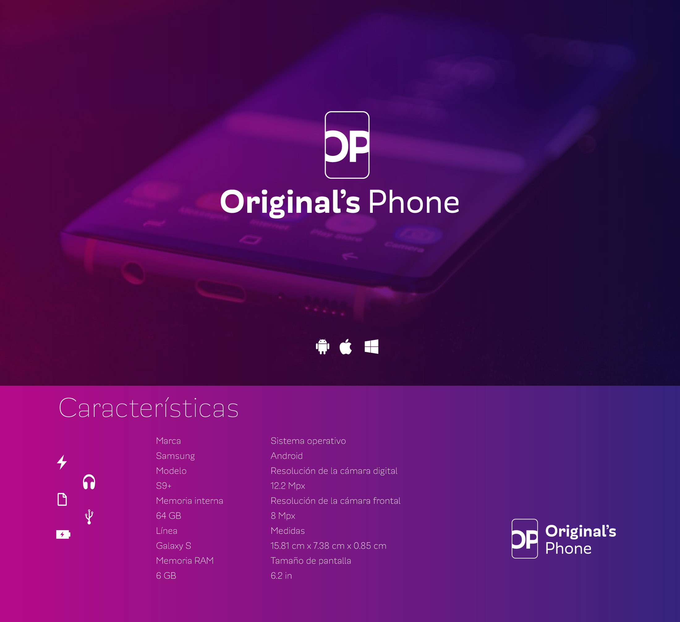 Original's Phone - Marca por Plexo